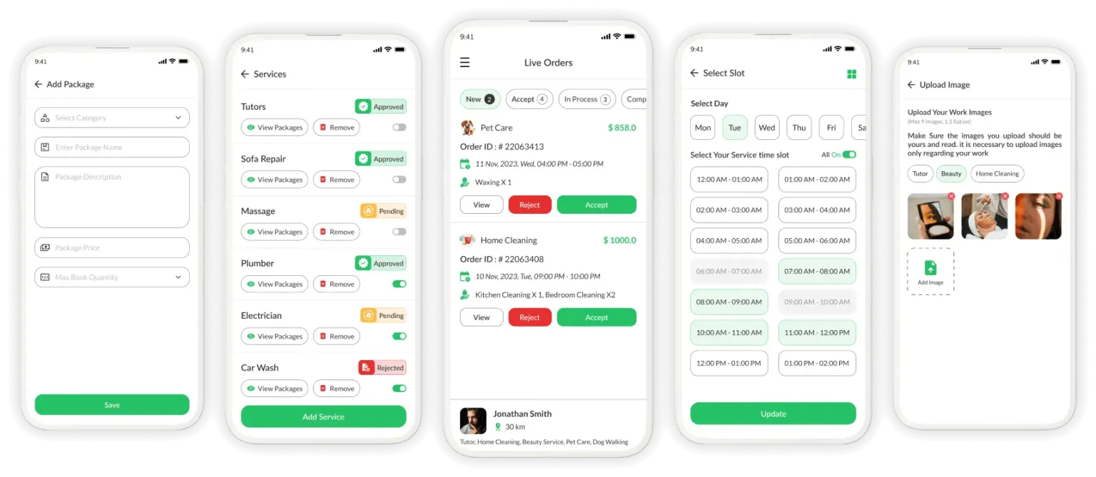 fox-jek-provider-app-features