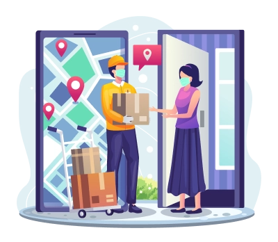 build courier delivery app